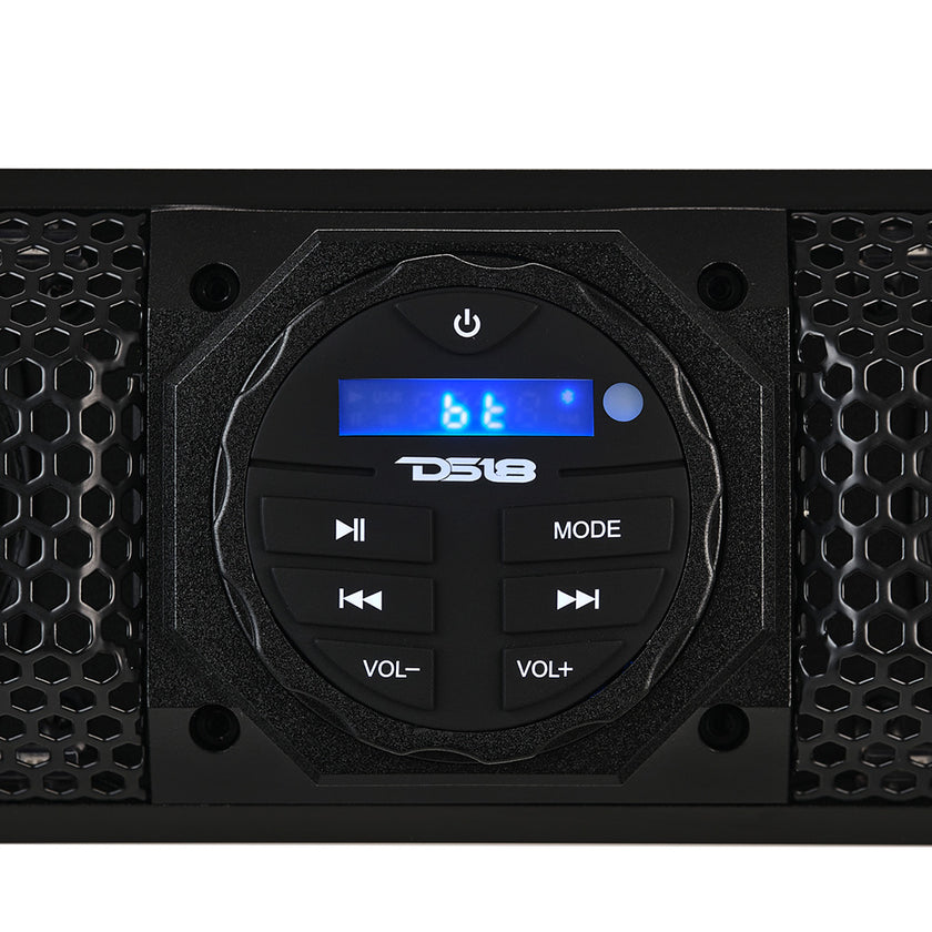 Barra de sonido marina amplificada DS18 de 26