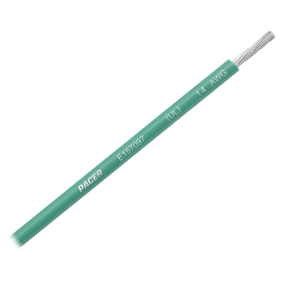 Cable primario Pacer Green de 14 AWG - 25' [WUL14GN-25]