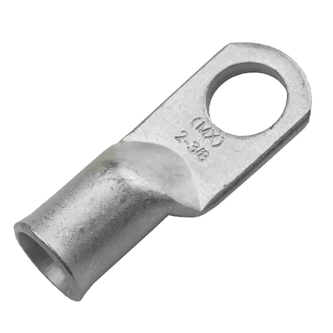 Terminales estañados Pacer de calibre 2 AWG y tamaño de perno de 3/8