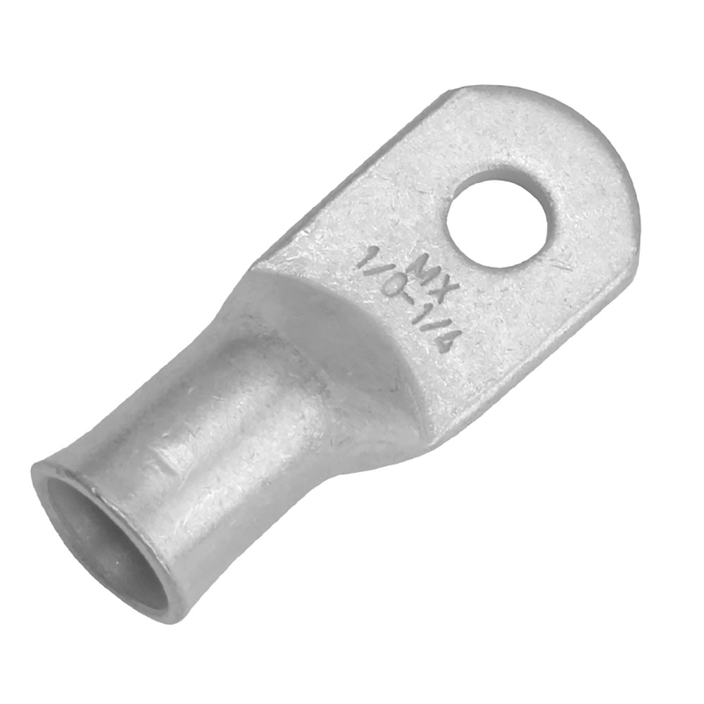 Terminales estañados Pacer de 1/0 AWG - Tamaño de perno de 1/4