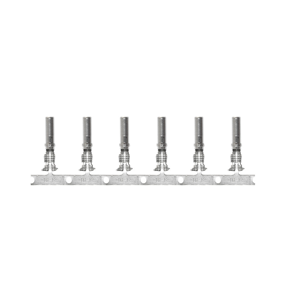 Conector alemán Pacer DTP para cable 10 AWG - Contacto tamaño 12 (paquete de 10) [T10DTP-S-10]