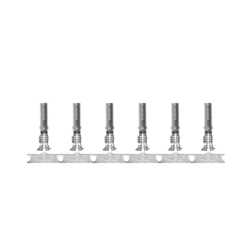 Conector alemán Pacer DTP para cable 10 AWG - Contacto tamaño 12 (paquete de 10) [T10DTP-S-10]