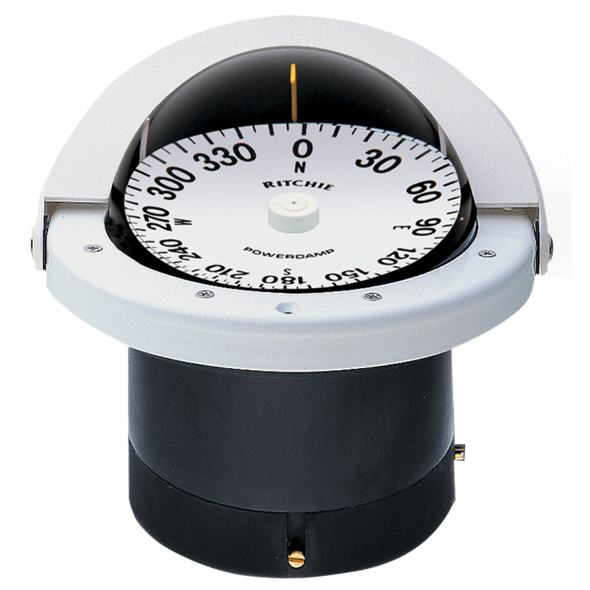 Brújula Navigator Ritchie FN-201W - Montaje empotrado - Blanca [FNW-201]