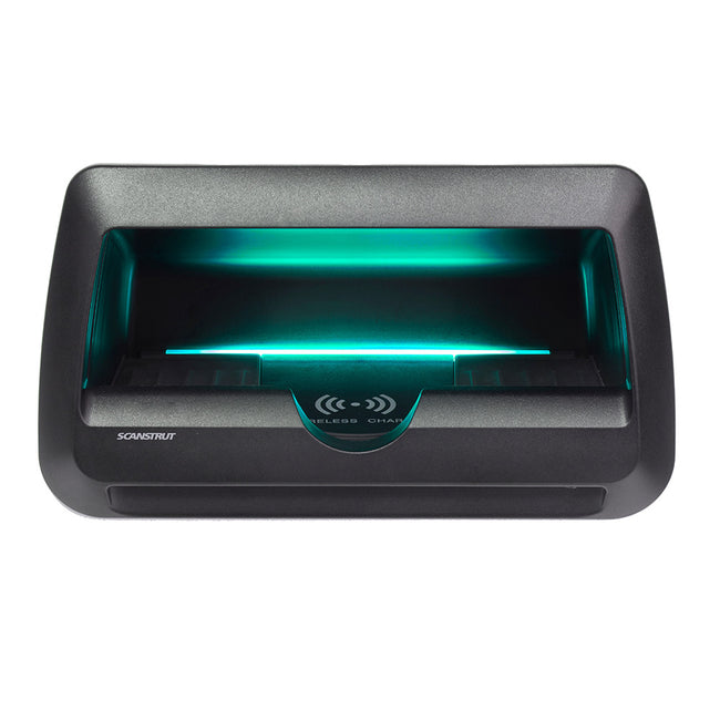 Cargador inalámbrico LED RGB Scanstrut Cove de 3 bobinas - 15 W - 12/24 V [SC-CW-10GT]