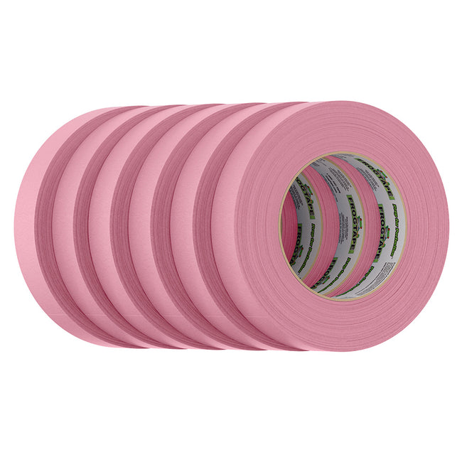 Cinta de enmascarar FrogTape CP 325 de adhesión media-alta - 24 mm x 55 m x 12 unidades - Rosa - Clasificación f/325F [105333]