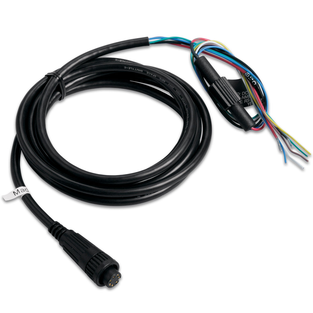 Cable de alimentación/datos Garmin - Cables pelados para Fishfinder 320C, serie GPS y serie GPSMAP [010-10083-00]