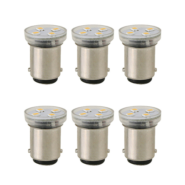 Bombilla Scandvik 41157, luz blanca cálida, paquete de 6 [41157]