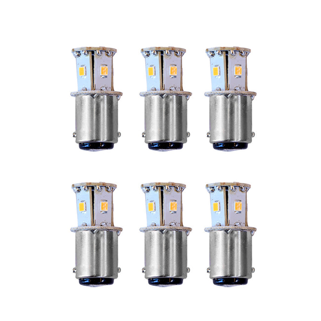 Bombilla Scandvik 41158, luz blanca cálida, paquete de 6 [41158]