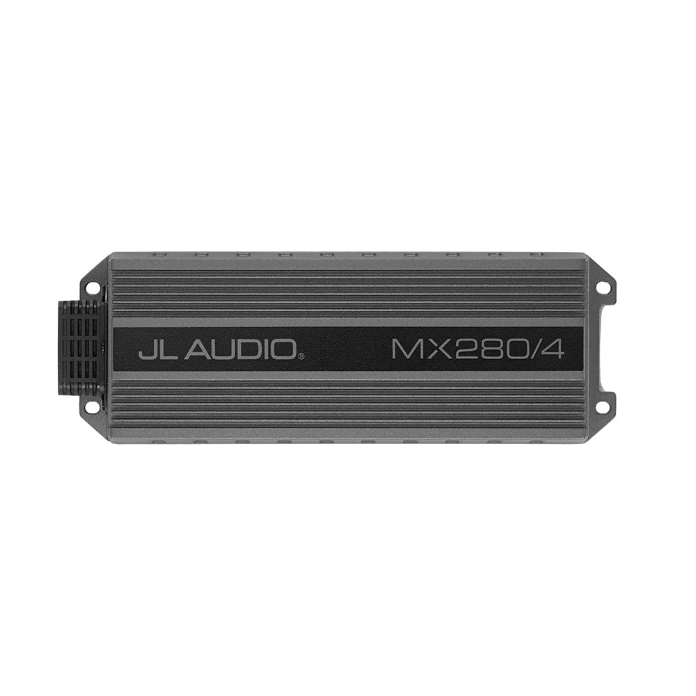 Amplificador de rango completo de 4 canales y 280 W de la serie MX de JL Audio - MX280/4 [010-03105-00]