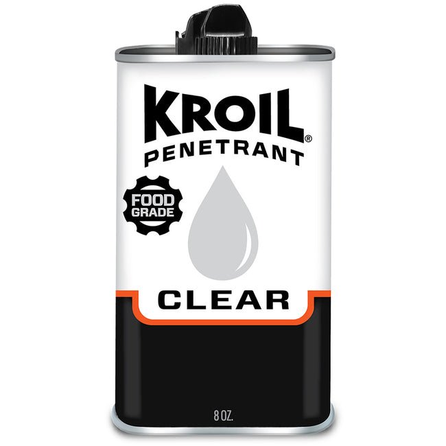 Aceite penetrante Kroil Clear de grado alimenticio - Goteo - Lata de 8 oz [CKL081]