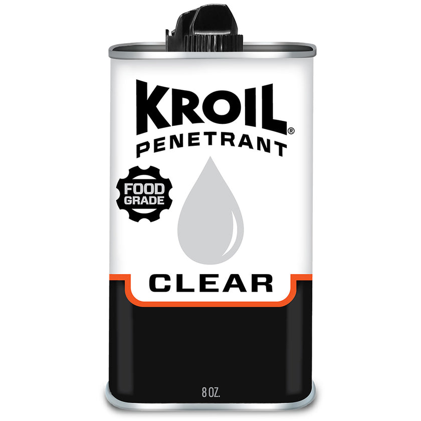 Aceite penetrante Kroil Clear de grado alimenticio - Goteo - Lata de 8 oz [CKL081]