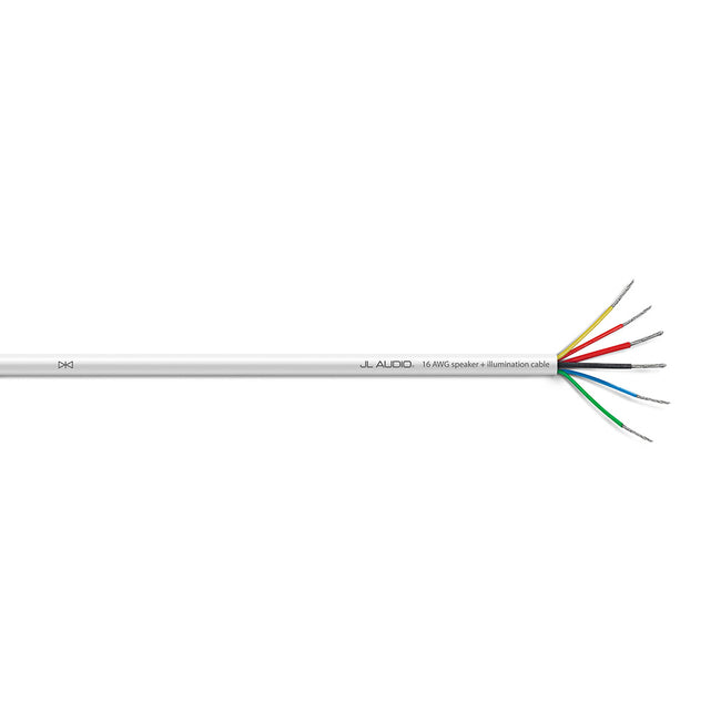 Cable multifunción JL Audio de 6 conductores y 250 pies - XM-WHTMFC-250 [010-13423-00]