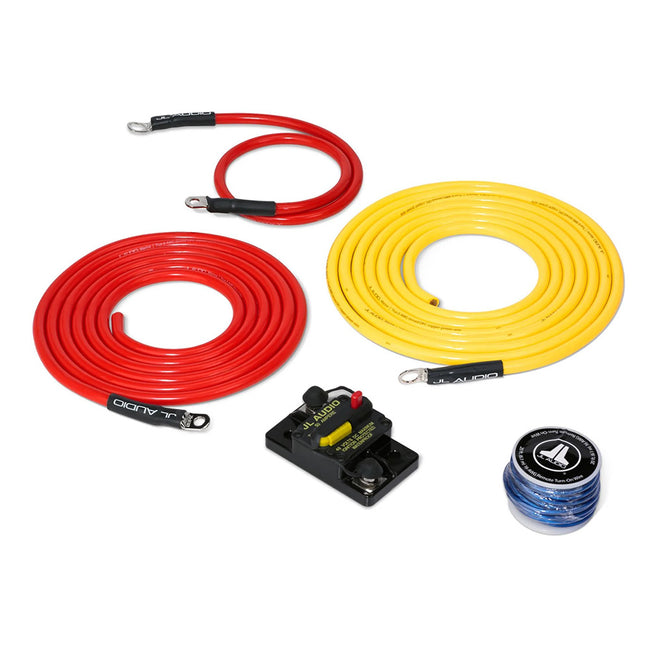 Kit de conexión de alimentación JL Audio Premium de 12 V y calibre 6 AWG para un solo amplificador, a menos de 3 m de la batería - XMD-PCS50A-1-L10 [010-13417-00]