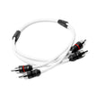 Cable RCA de audio marino de 2 canales y 48 cm (1,5 pies) de JL Audio - XMD-WHTAIC2-1.5 [010-13554-00]