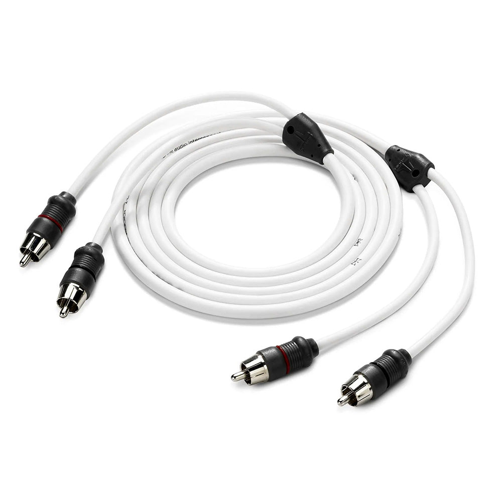 Cable RCA de audio marino de 2 canales y 1,8 m de JL Audio - XMD-WHTAIC2-6 [010-13413-00]