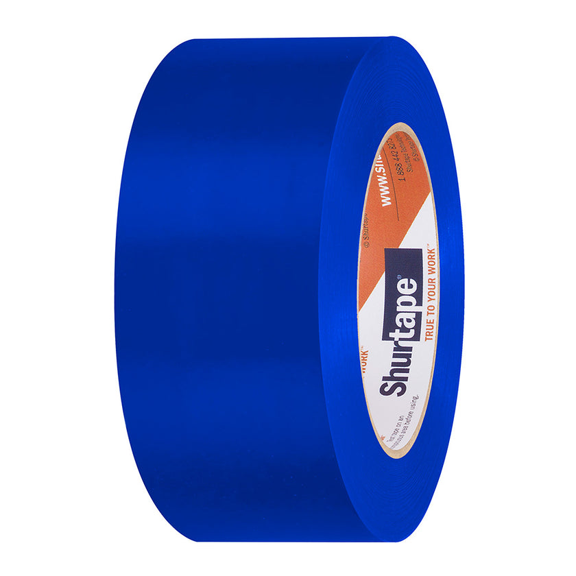 Cinta Shurtape para la conservación de cascos marinos, resistente a los rayos UV - 48 mm - Rollo de 33 m - Borde recto azul [105746]