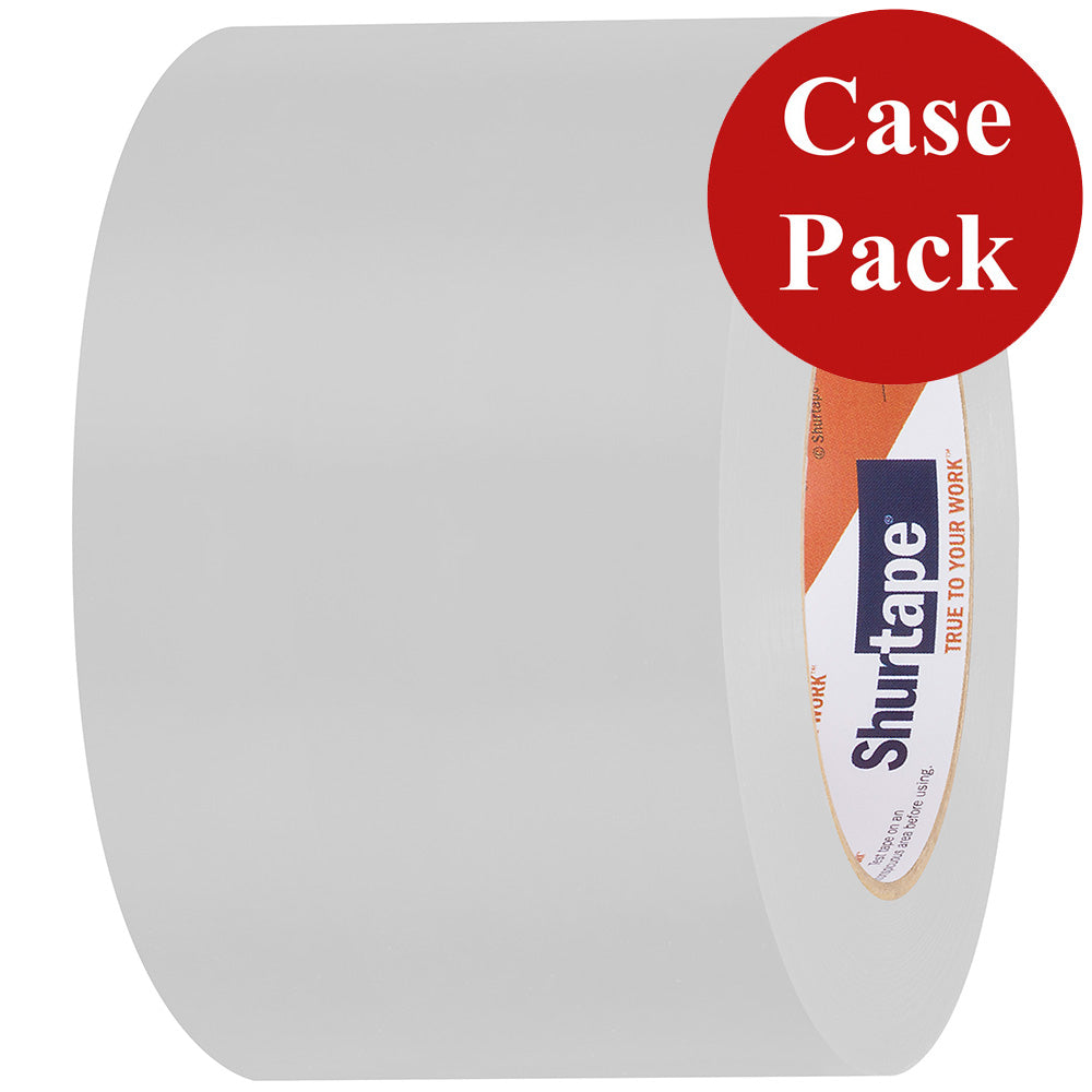 Cinta Shurtape para la conservación de cascos marinos, resistente a los rayos UV - 72 mm - Rollo de 33 m - Borde recto, color blanco *Caja de 16 rollos* [105747C]