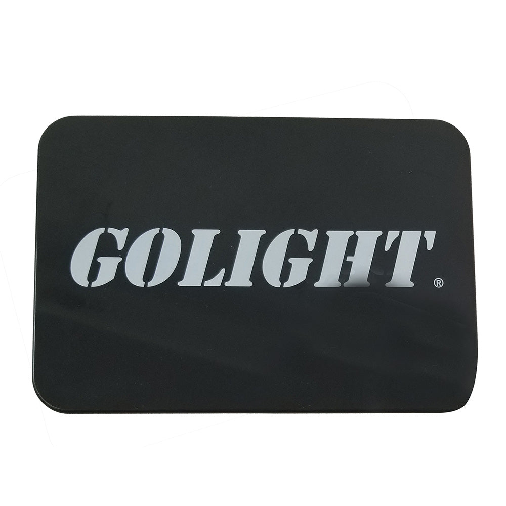 Cubierta de lente Golight Snap-On Rockguard para luces halógenas de la serie GT - Negra [15307]
