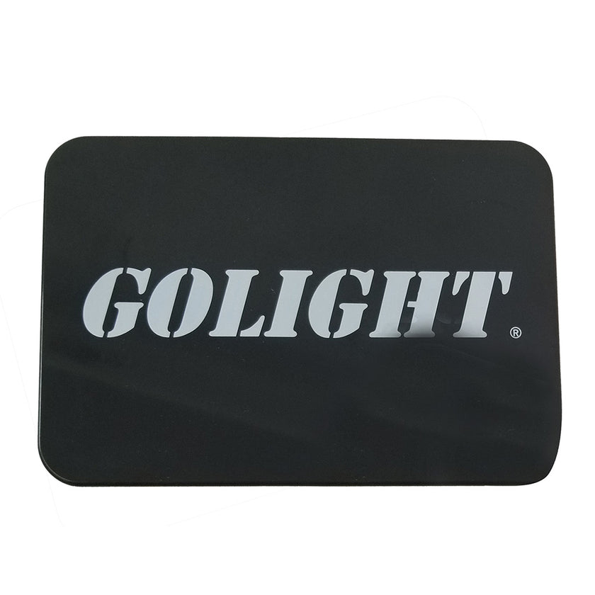 Cubierta de lente Golight Snap-On Rockguard para luces halógenas de la serie GT - Negra [15307]