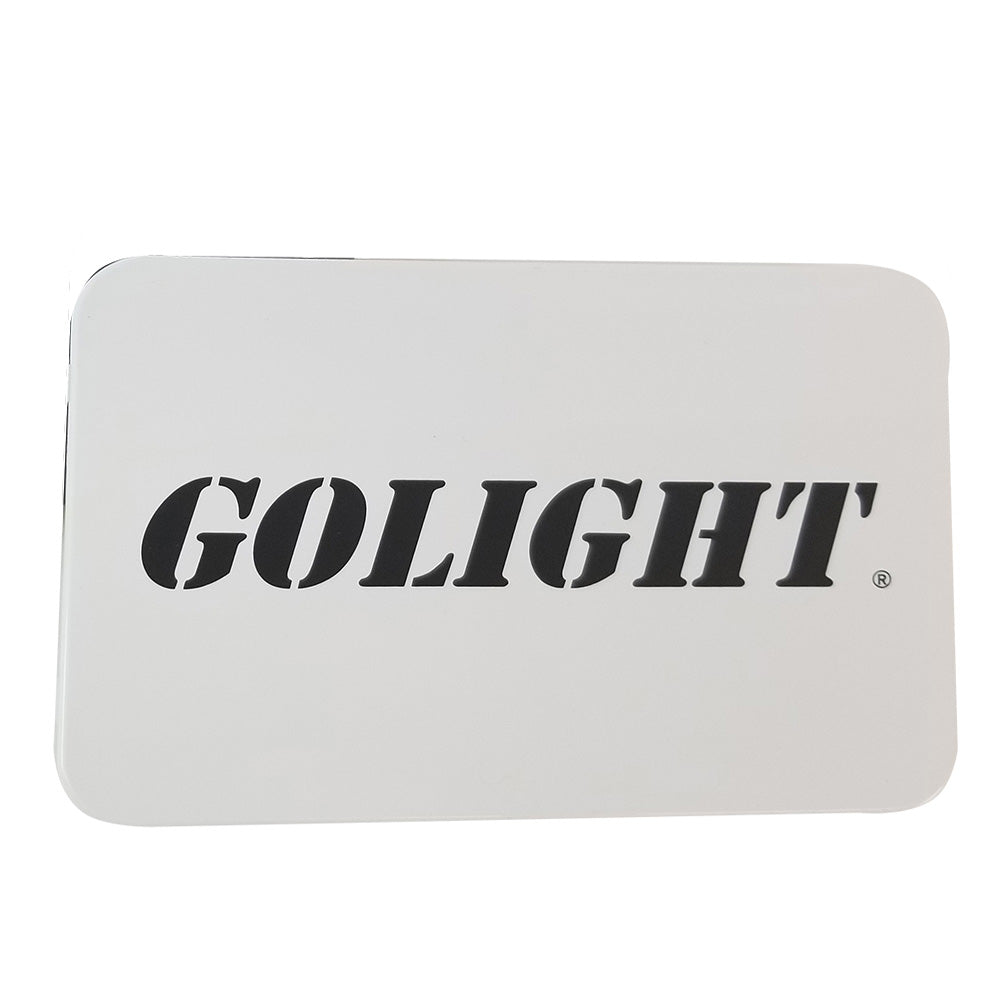 Cubierta de lente Golight Snap-On Rockguard para luces halógenas de la serie ST - Blanca [15305]