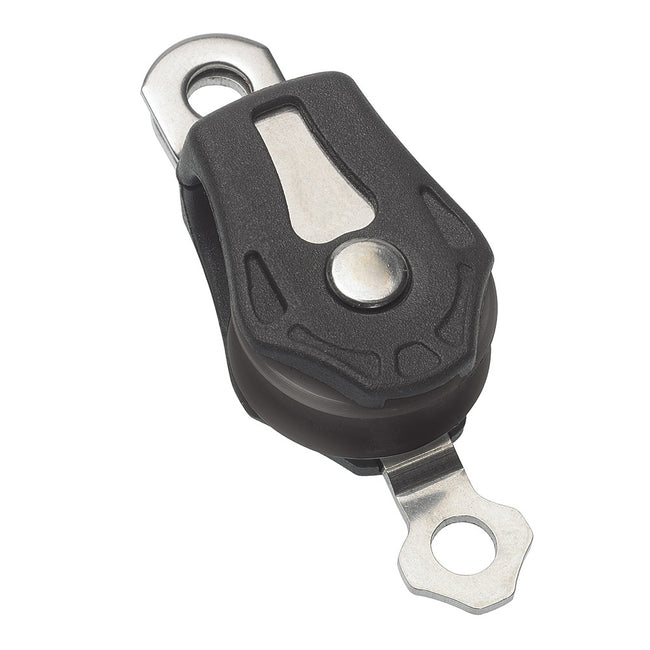 Polea de bloque con cojinete liso Barton Marine, tamaño 0, 20 mm [N00160]