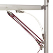 Barton Boomstrut - Plateado/Blanco para embarcaciones de 20 a 25 pies [44020]