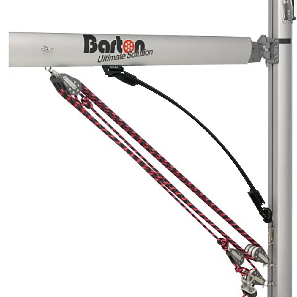 Barton Boomstrut - Negro para embarcaciones de 20 a 25 pies [44021]