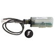 Sistema de detección de rayos TALOS con carcasa remota y cable de 90 cm - Indicador redondo negro con carcasa translúcida [SFD1000R-T1-BO-BL-3FT]