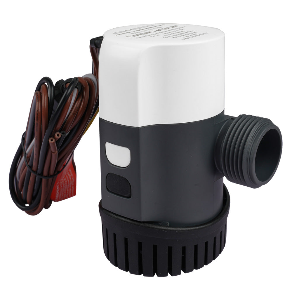 Bomba de achique no automática Commodore de 1100 GPH - 12 V [CM-A31-1100B]