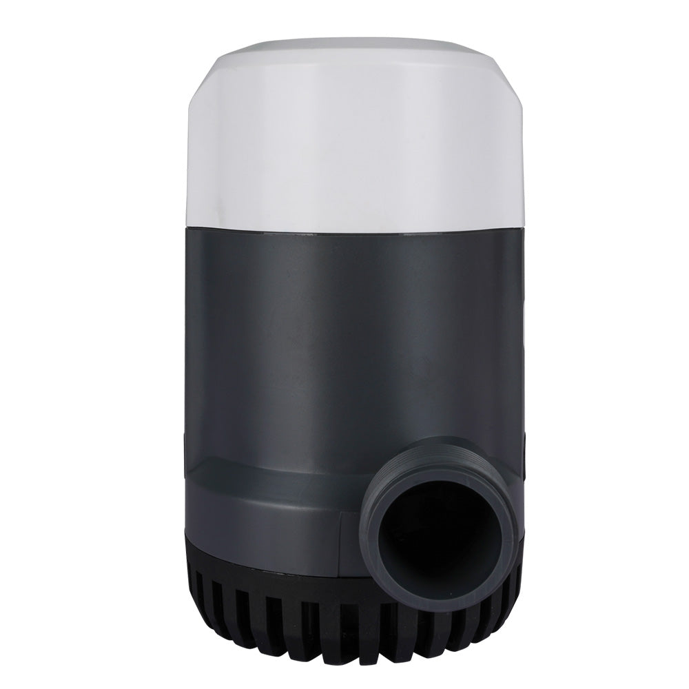 Bomba de achique automática Commodore de 2000 GPH con sensor AMP - 12 V [CM-B31-2000B]