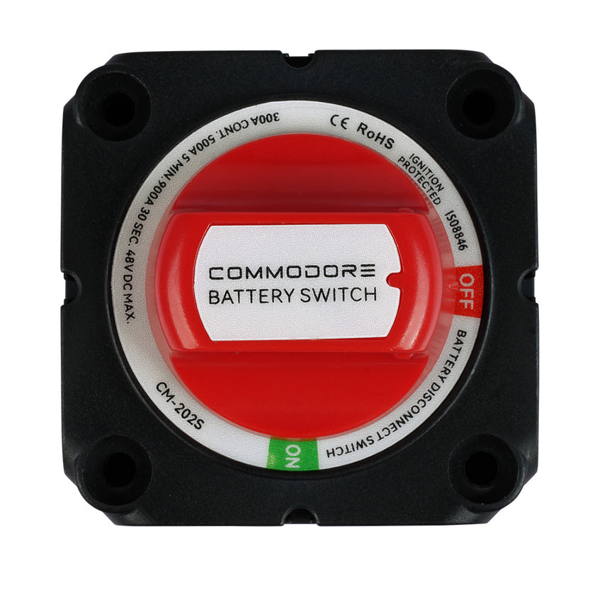 Interruptor de desconexión de batería de encendido y apagado de Commodore [CM-202S]