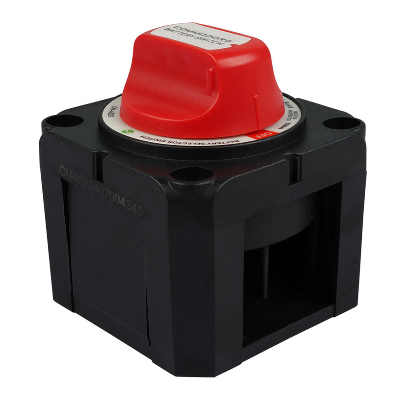 Selector de batería dual compacto de 4 posiciones Commodore [CM-402S]