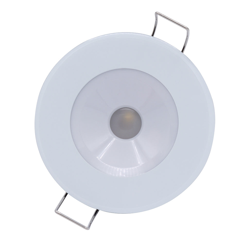 Foco empotrable LED Illusion de Lumitec - Espectro RGBW - Blanco frío - Carcasa blanca [117127]