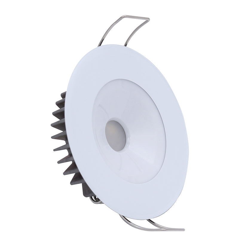 Foco empotrable LED Illusion de Lumitec - Espectro RGBW - Blanco frío - Carcasa blanca [117127]
