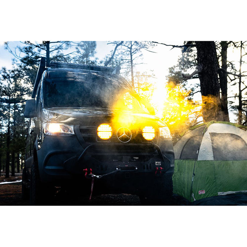 Faro todoterreno RIGID Industries Serie 360 Amber Pro de 9