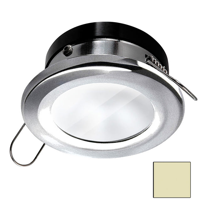 Lámpara de suspensión redonda Apeiron de 4,5 W de i2Systems - Blanco cálido - Acabado en níquel cepillado [AP-4W-30K-PW41]