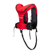 Chaleco salvavidas inflable Mustang Atlas 190 DLX para mar abierto - Rojo/Negro [MD3195E1-123-0]