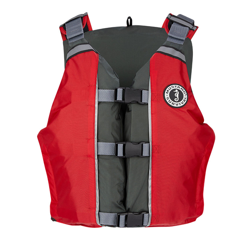 Chaleco de espuma Mustang APF - Universal - Rojo/Gris [MV411102-861-0]