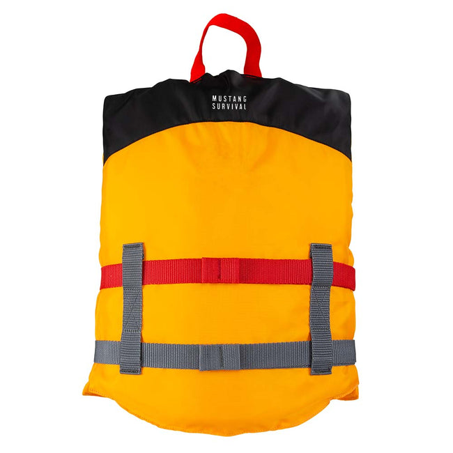 Chaleco de espuma Mustang Youth Livery - Mango/Negro [MV230002-203-0]