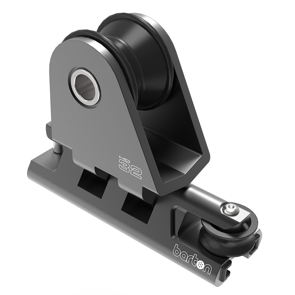 Génova remolcable Barton de 32 mm, 2:1, para uso intensivo, color negro [32211HDB]