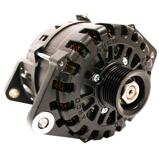 Alternador ARCO Marine Zeus 24 V 4 kW, bajo consumo (LTO), 3,15 V, con conexión a tierra aislada (riel común) [4402]