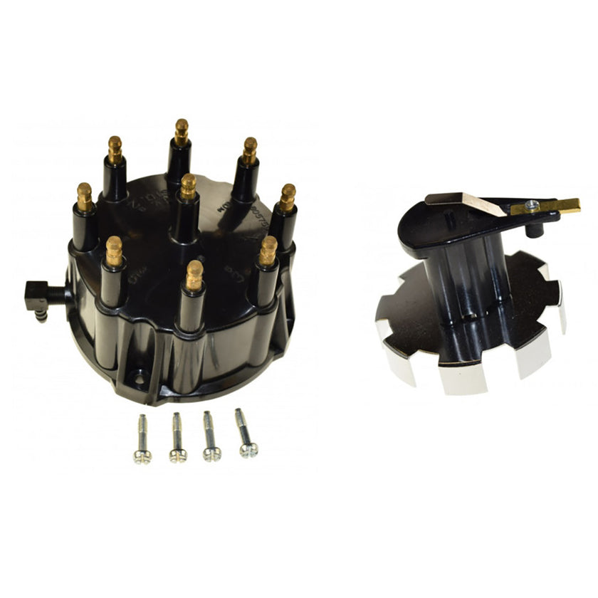 Tapa de distribuidor Regitar USA para motores GM V-8 con encendido Thunderbolt IV V HEI [RMR001]