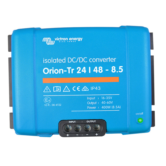 Cargador CC-CC aislado Victron Orion-TR Smart 24/48 de 8,5 A (400 W) [ORI244840120]