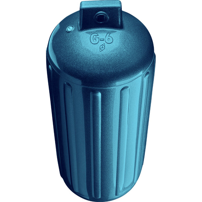 Guardabarros Polyform G-6 Twin Eye de 28 x 76 cm - Azul metalizado [G-6 AZUL METALIZADO]