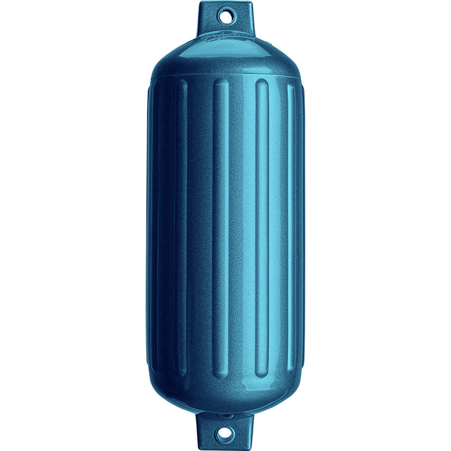 Guardabarros Polyform G-6 Twin Eye de 28 x 76 cm - Azul metalizado [G-6 AZUL METALIZADO]