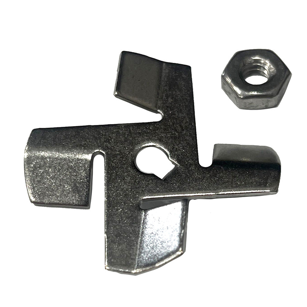 Kit de picadora Jabsco de 4 cuchillas con contratuerca para bombas maceradoras serie 18590 [37056-2000]