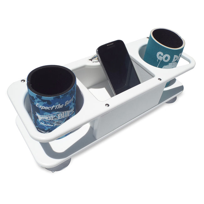 Portavasos doble con ventosas MB-2 de Deep Blue Marine [MB-2]