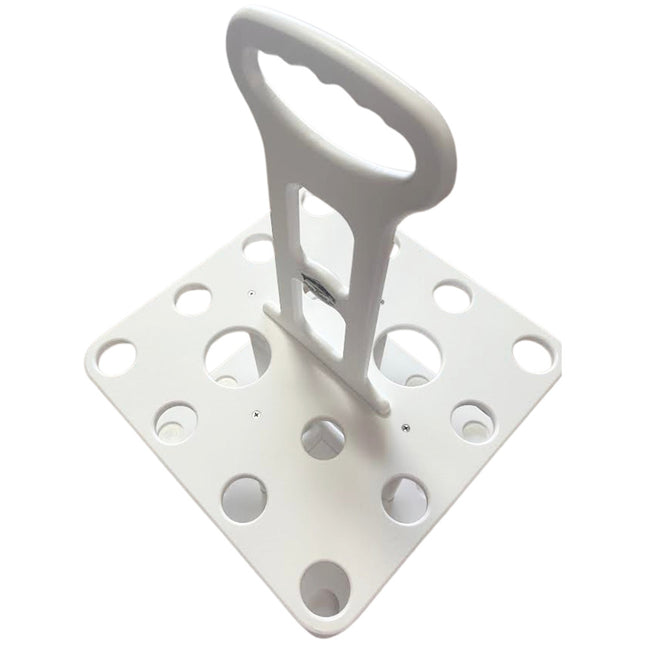 Portacañas de polímero marino azul profundo [V-12]