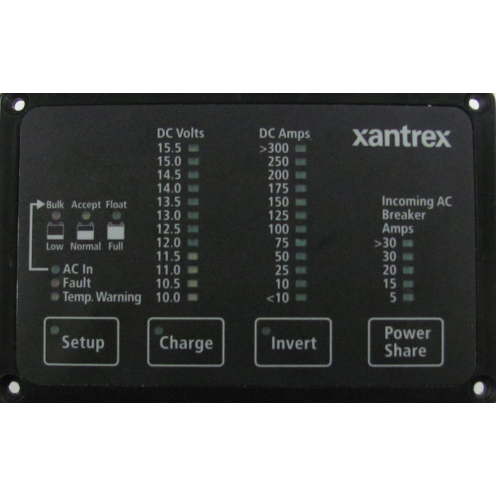 Panel remoto Xantrex Heart FDM-12-25, control remoto del inversor/cargador Freedom para el estado de la batería [84-2056-01]