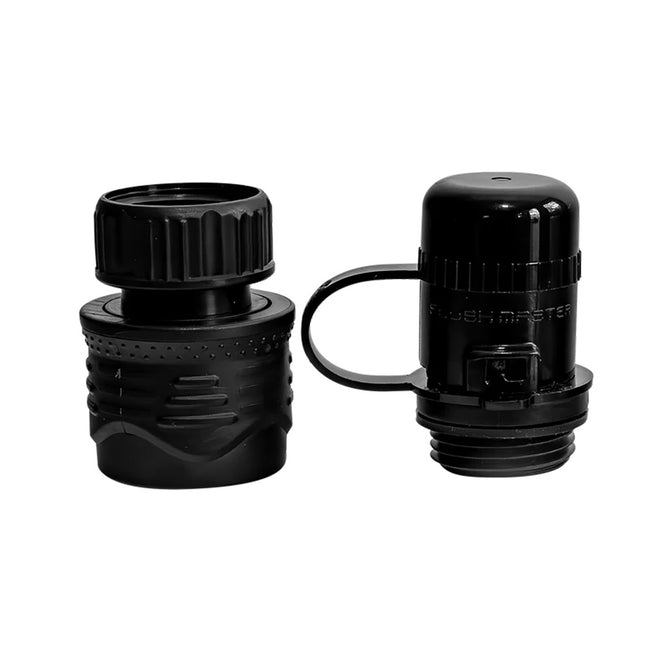 Conexión rápida de puerto de descarga Flushmaster para motores fueraborda Suzuki [SM-FMQCS]